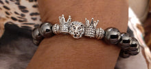 Load image into Gallery viewer, Men's 12 MM Hematite Bracelet