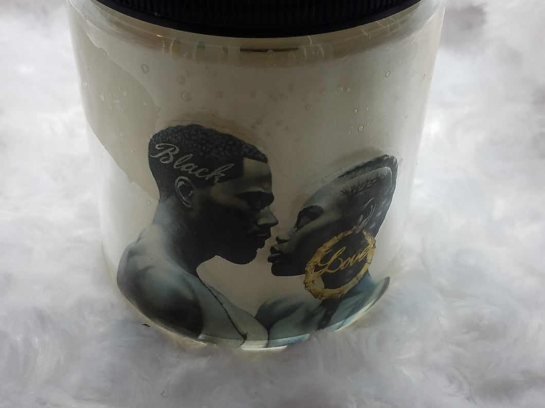 Black Love-A Sandalwood Vanilla Scented Candle